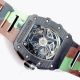 KV Factory V2 Upgraded Replica Richard Mille RM-011 Carbon Watch With Camouflage Richard Mille Strap (6)_th.jpg